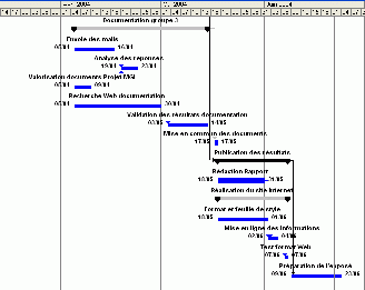 Esempio di Grafico di Gant